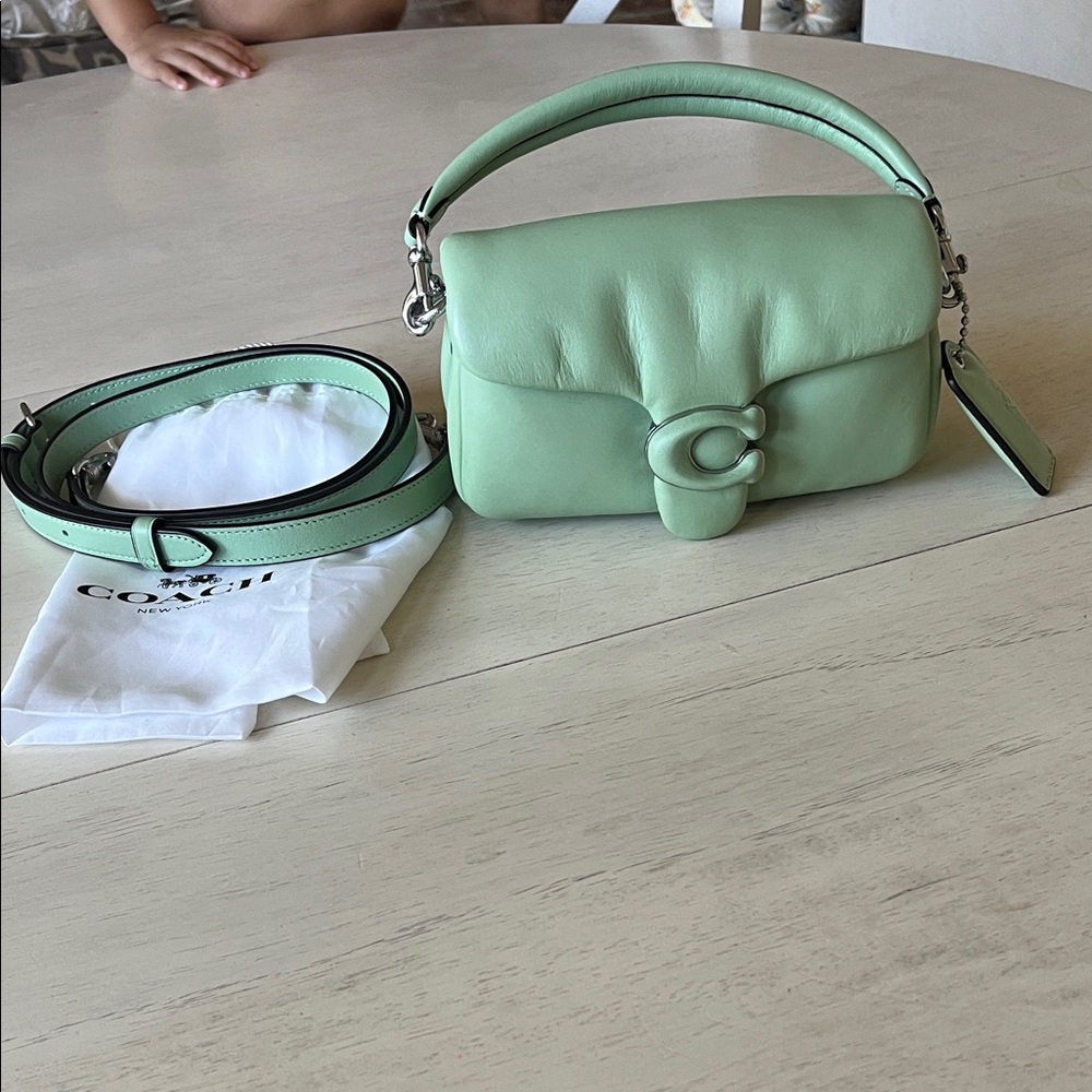 Coach Pillow Tabby Pale Pistachio  Shoulder Bag 18